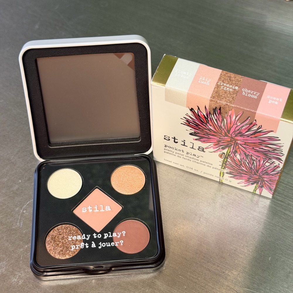 Stila Pink & Champagne 5-Color Eyeshadow Palette - Picture 3 of 7